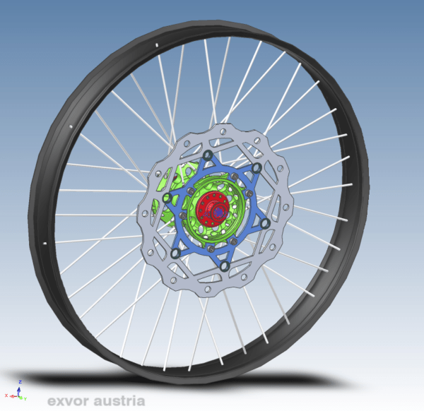 Front Wheel HW112 - 21"/36S